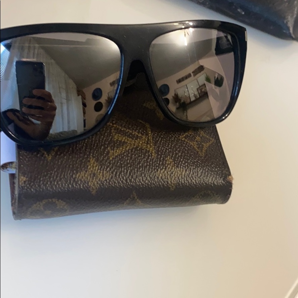 Reflective Saint Laurent sunglasses